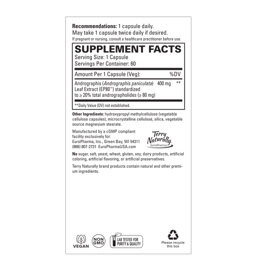 Andrographis EP80 400 mg