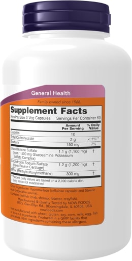 Glucosamine & Chondroitin With MSM