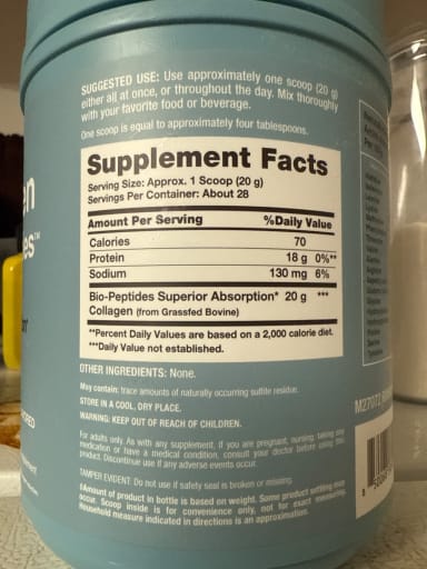 Collagen Bio-Peptides Protein