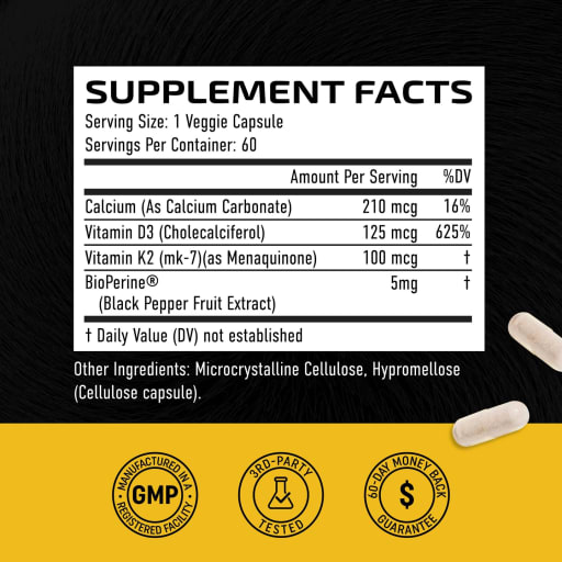 Vitamin K2 + D3