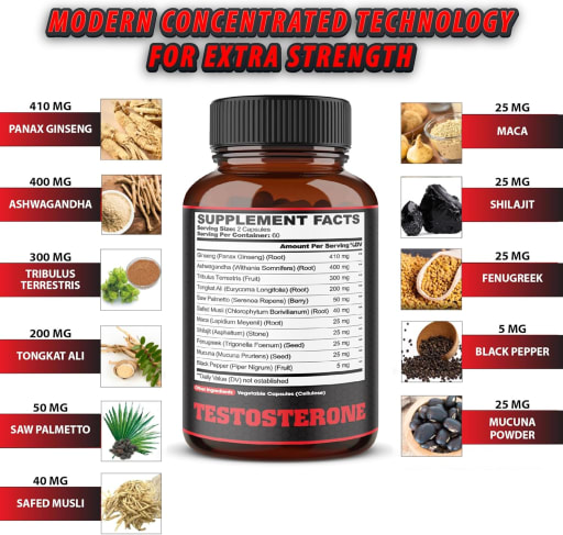 Testosterone Max T-On Booster