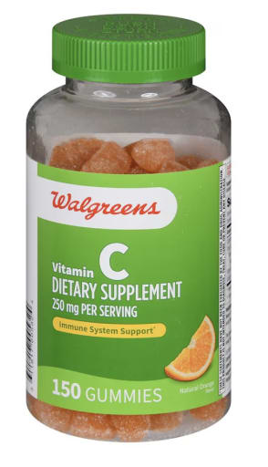 Vitamin C Gummies 250 mg (Orange)