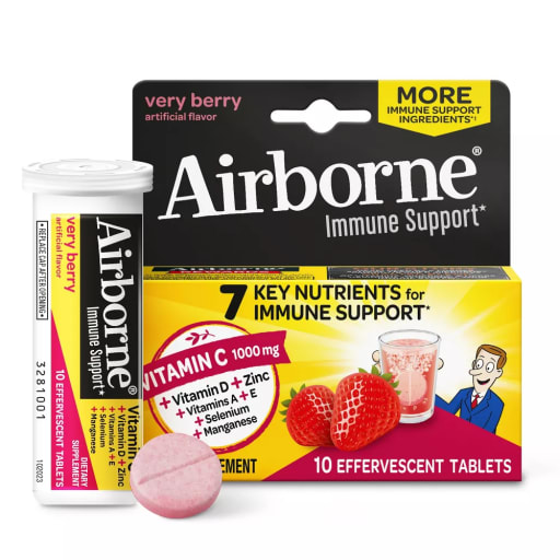Airborne Original Effervescent Tablets (Very Berry)