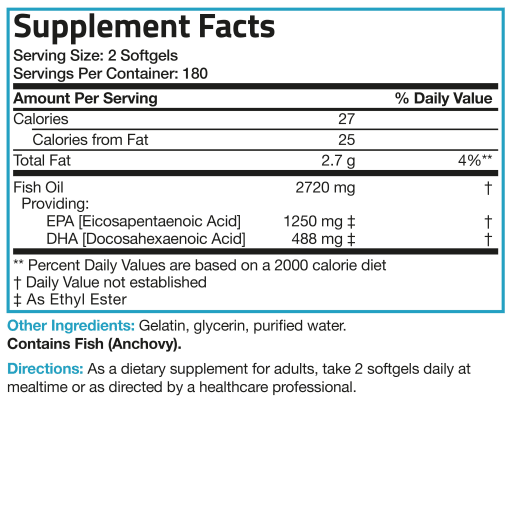 Omega-3 Fish Oil Triple Strength