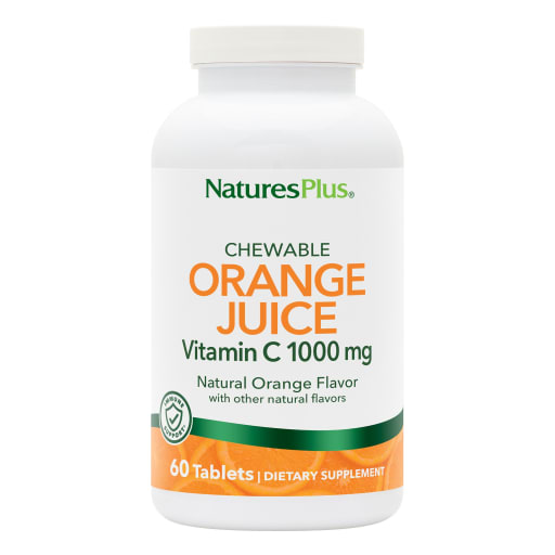 Orange Juice Vitamin C 1000 mg Chewables
