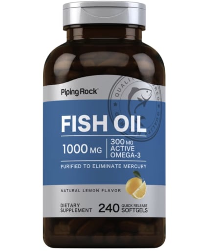 Fish Oil 1000 mg (Lemon)