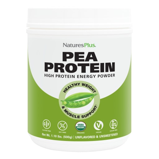 Organic Pea Protein Powder (Unflavored and Unsweetened)