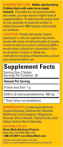 SAM-e Complete 200 mg