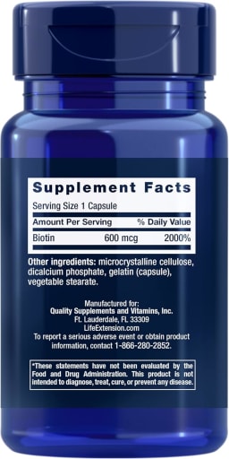 Biotin 600 mcg