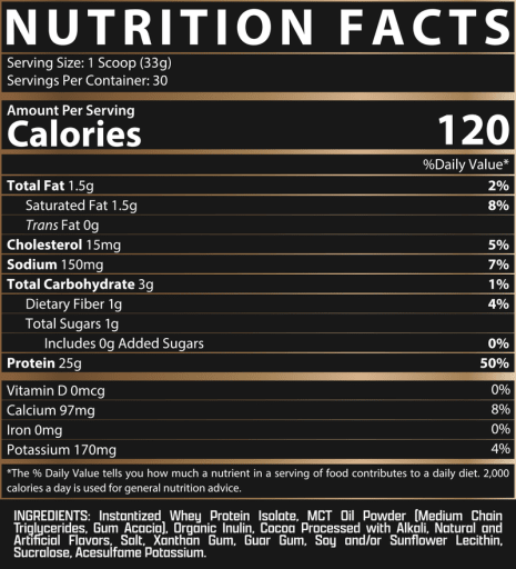 ISOFIT Whey Protein Isolate Powder (Chocolate Shake)