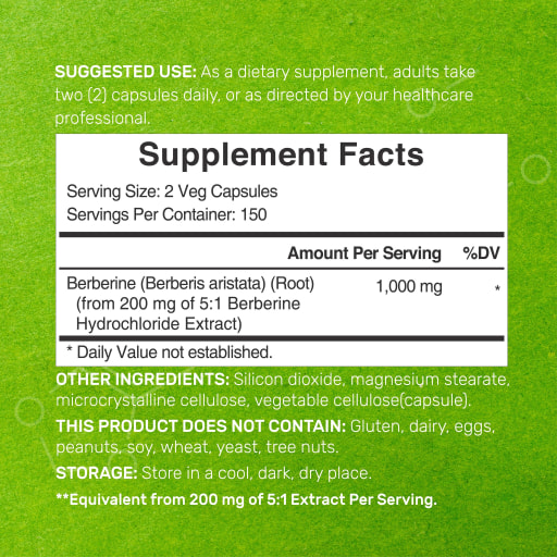 Berberine 1000 mg