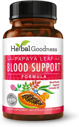 Papaya Leaf Blood Support Formula