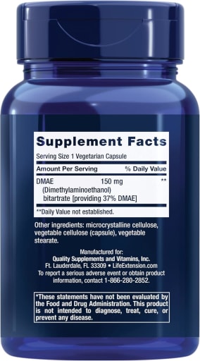 DMAE Bitartrate 150 mg