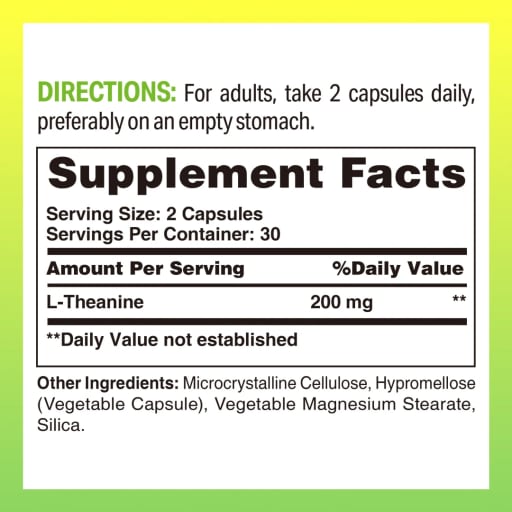 L-Theanine 200 mg