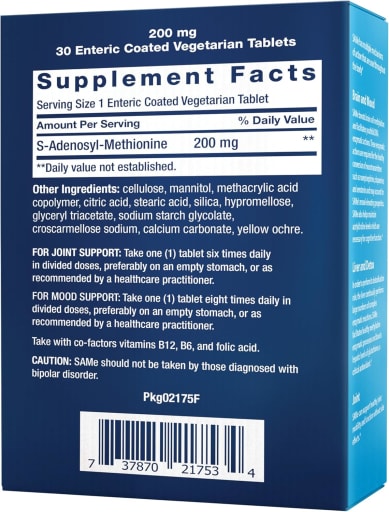 SAMe 200 mg S-Adenosyl-Methionine