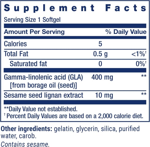 Mega GLA Sesame Lignans