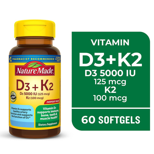 D3 125 mcg + K2 100 mcg