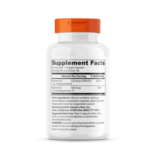 Vitamin D3 + K2 MK-7
