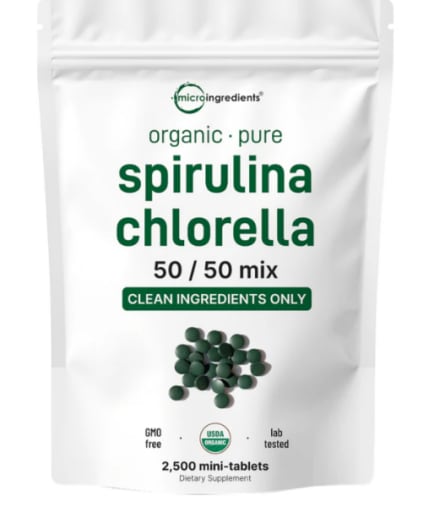 Spirulina Chlorella 50/50 Mix