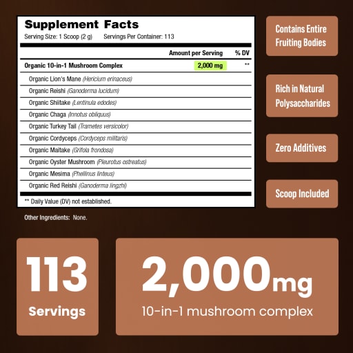 Mushrooms 10-in-1 Complex