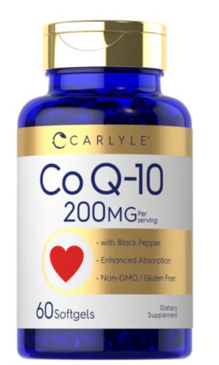 CoQ-10 200 mg with Black Pepper