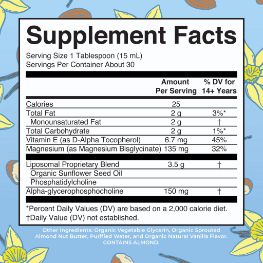 Magnesium Calm Liposomal (Almond Vanilla)