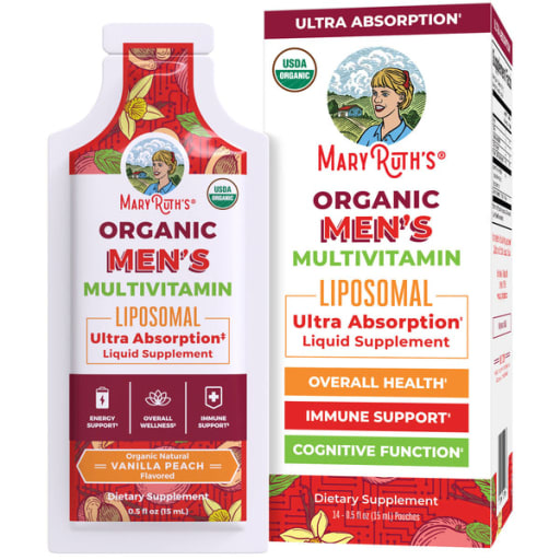 Men's Organic Multivitamin Liposomal Box (Vanilla Peach)