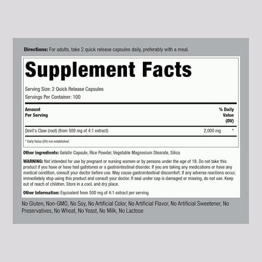 Devil's Claw 2000 Mg