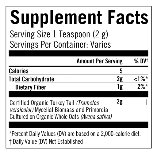 Turkey Tail Organic Mushroom Powder