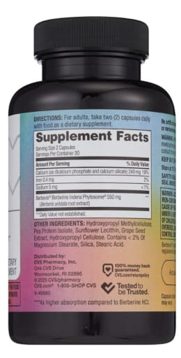 Berberine Phytosome 550 mg