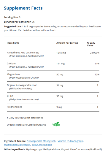Adrenal Px DHEA