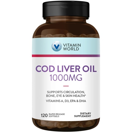 Cod Liver Oil 1000 mg