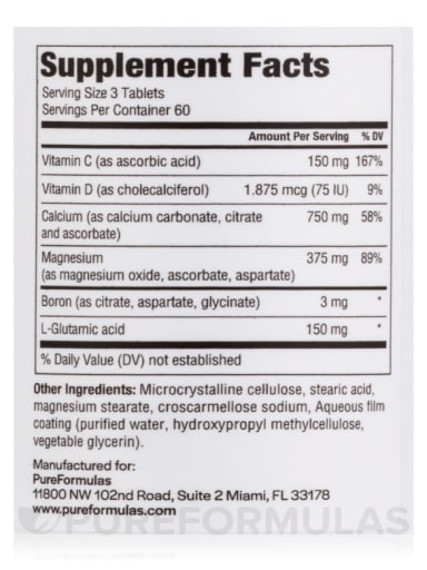 Calcium + Magnesium