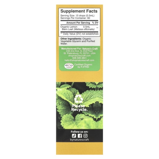 Organic Lemon Balm