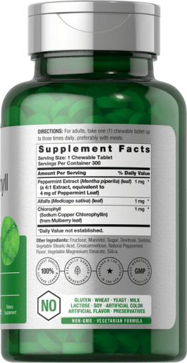 Chewable Chlorophyll