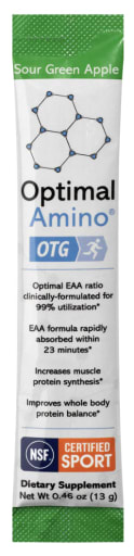 OptimalAmino® OTG Stick Packs (Sour Green Apple)