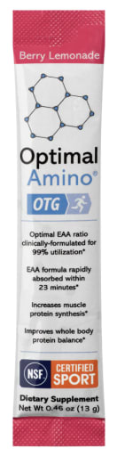 OptimalAmino® OTG Stick Packs (Berry Lemonade)