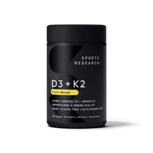 Vitamin D3 + K2 with Coconut Oil