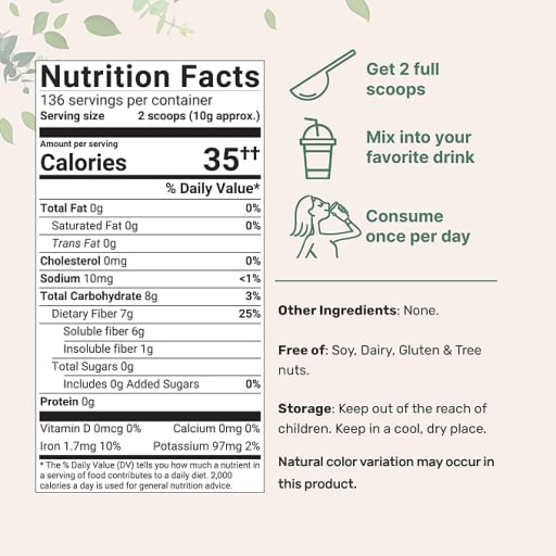 Organic Whole Psyllium Husks