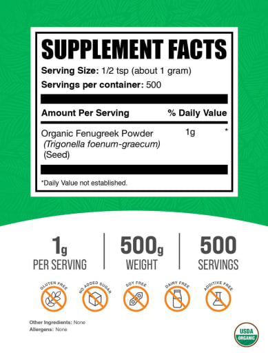 Organic Fenugreek Powder