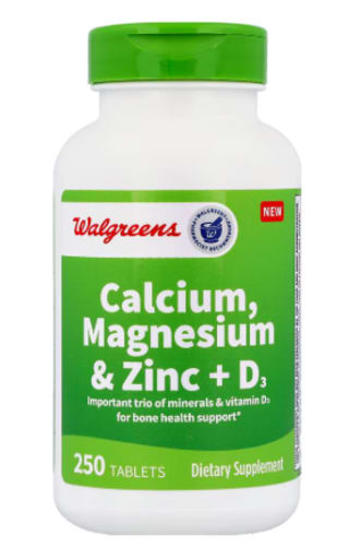 Calcium, Magnesium & Zinc + D3