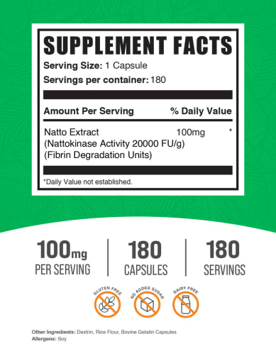 Natto Extract 2000 FU Nattokinase