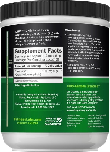 German Creatine Monohydrate Powder