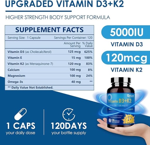 Vitamin D3+K2