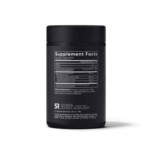 Vegan Omega-3 630 mg + Vitamin D3 5000 IU