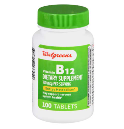 Vitamin B12 100 mcg