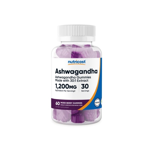 Ashwagandha Gummies 1200 mg (Mixed Berry)