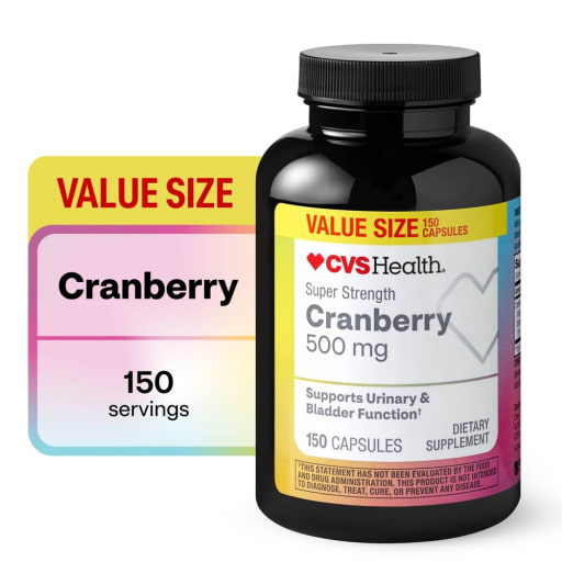 Super Strength Cranberry 500 mg
