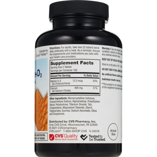 Calcium Citrate + D3 Petites