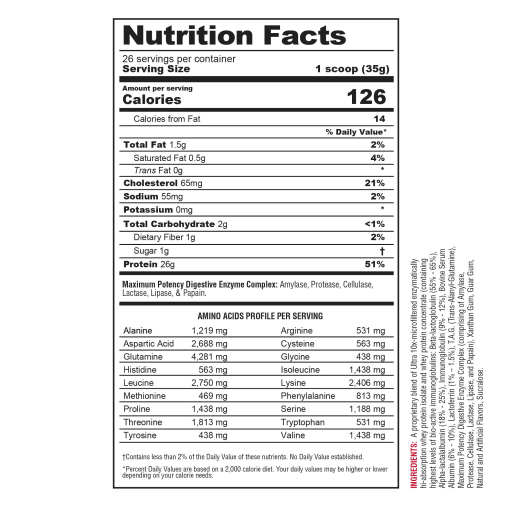 ProtiZyme (Banana Creme)
